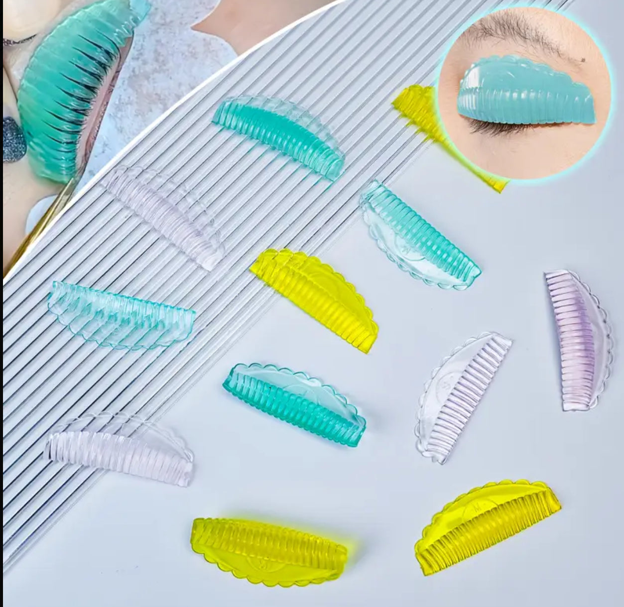Shell Lash Rods - high quality