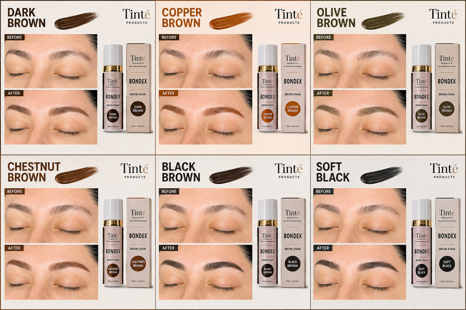 Tinté Bondex Brow Stain