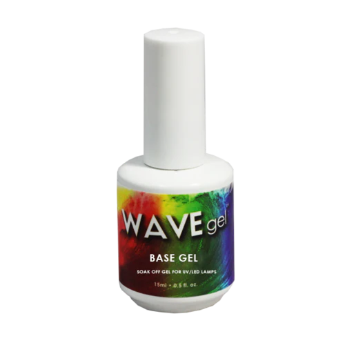 WAVE Gel Base Coat Refill 8oz + Free 12 Bottles 0.5oz
