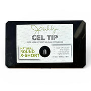 Xinhly Natural Round Soft Gel Tips - XS