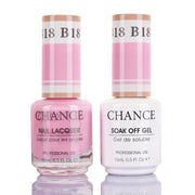 Cre8tion CHANCE Matching Duo Gel Polish 0.5oz - Bare Collection - B18 - TTT Nails Supply