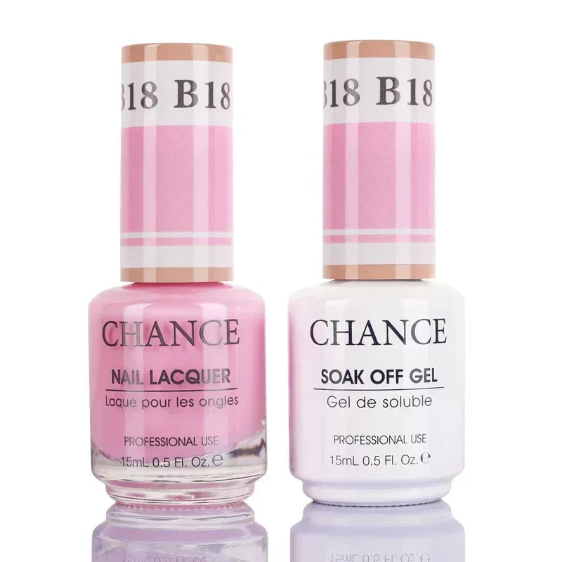 Cre8tion CHANCE Matching Duo Gel Polish 0.5oz - Bare Collection - B18 - TTT Nails Supply