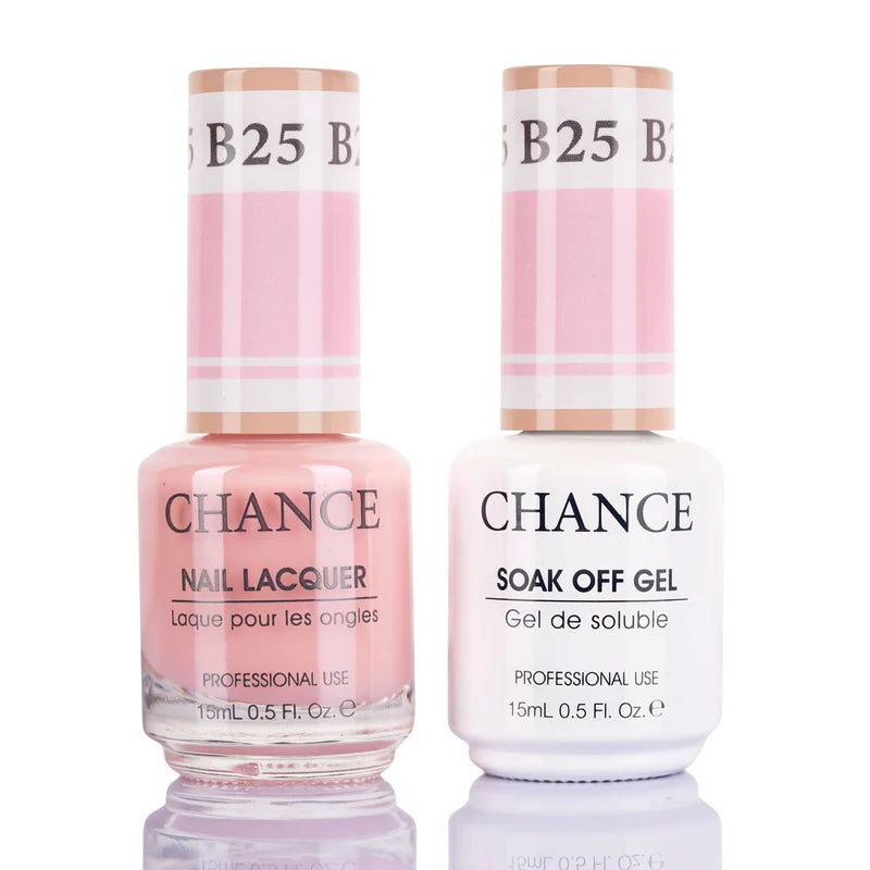 Cre8tion CHANCE Matching Duo Gel Polish 0.5oz - Bare Collection - B25