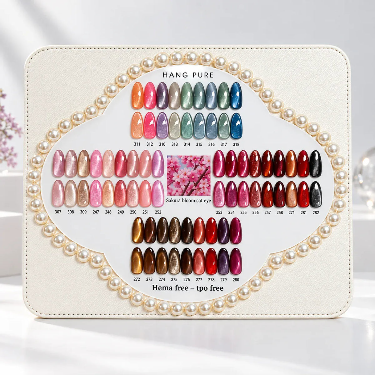 HANG Cat Eye - SAKURA BLOOM Collection, 36 Colors + Free Sample & Magnetic ($7.45/ea)