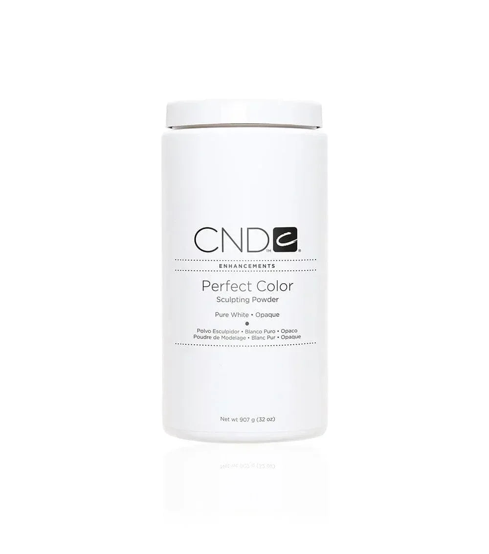 CND - Sculpting Powders - Pure White (Opaque) 32 oz - TTT Nails Supply