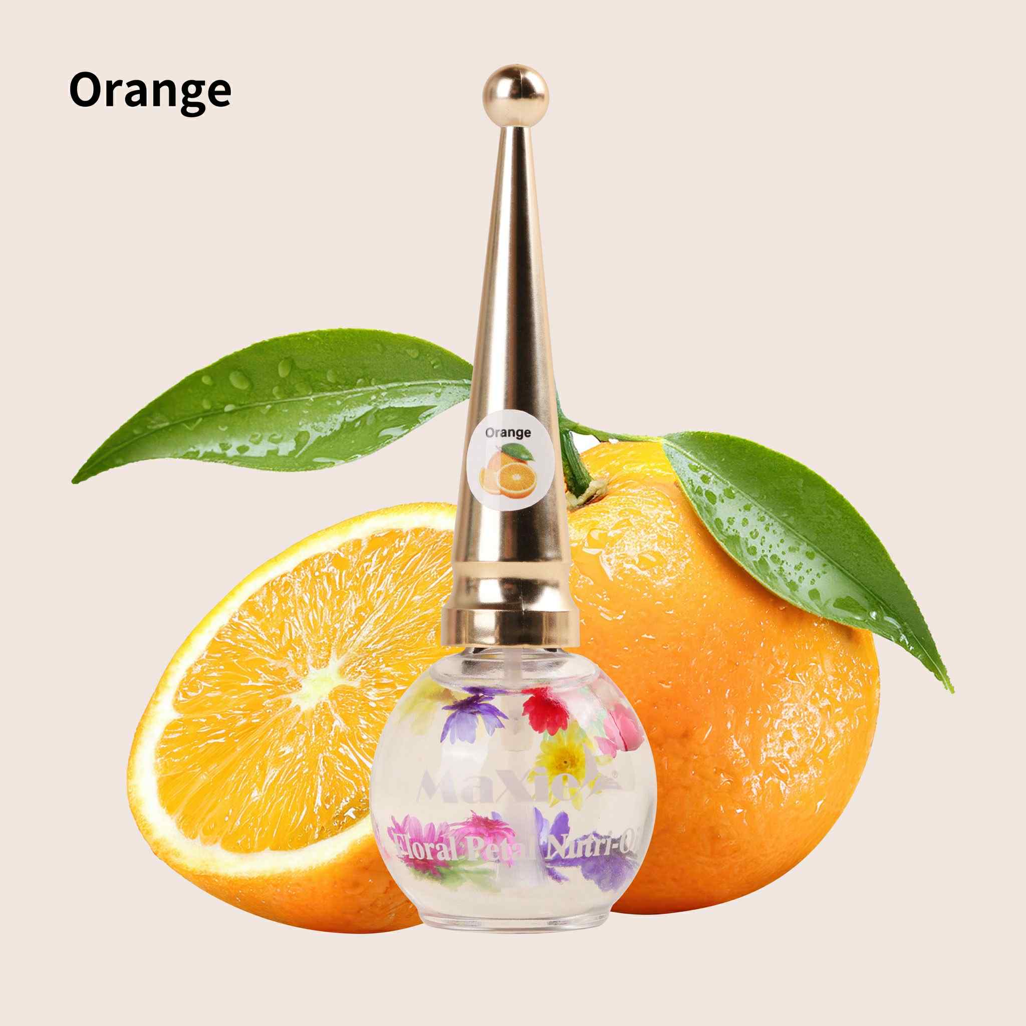 MAXIE Blossom Cuticle Oil 0.5oz - ORANGE