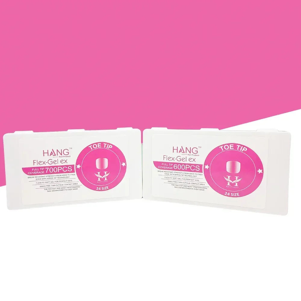 HANG Premium Flex-Gel X - Toe Nail Tip - TTT Nails Supply