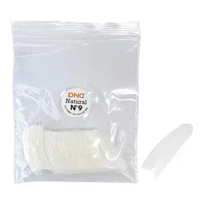 DND Natural Tips - #9 (50pcs/bag) - TTT Nails Supply