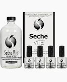 Seche Vite Dry Fast Top Coat Professional Refill Kit - 16oz + 4 pcs of 0.5oz
