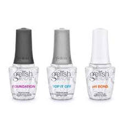 Gelish Terrific Trio Essentials Collection Soak Off Gel Nail Polish Kit - 15 mL