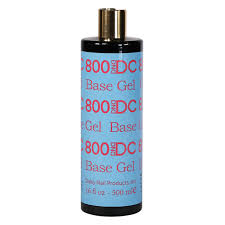 DND DC Base Gel 800 & Top Gel No Cleanser Needed 900 - Refill size 16oz (500ml)