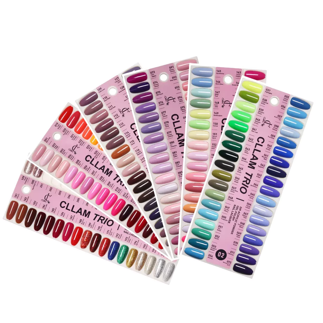 CLLAM Matching 3in1 - Whole Line 200 Colors - Free 2 Set Sample Book