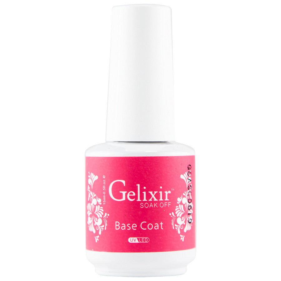 Gelixir - Soak Off Base Coat 0.5oz