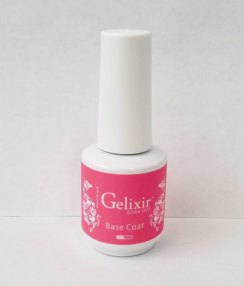 Gelixir - Soak Off Base Coat 0.5oz