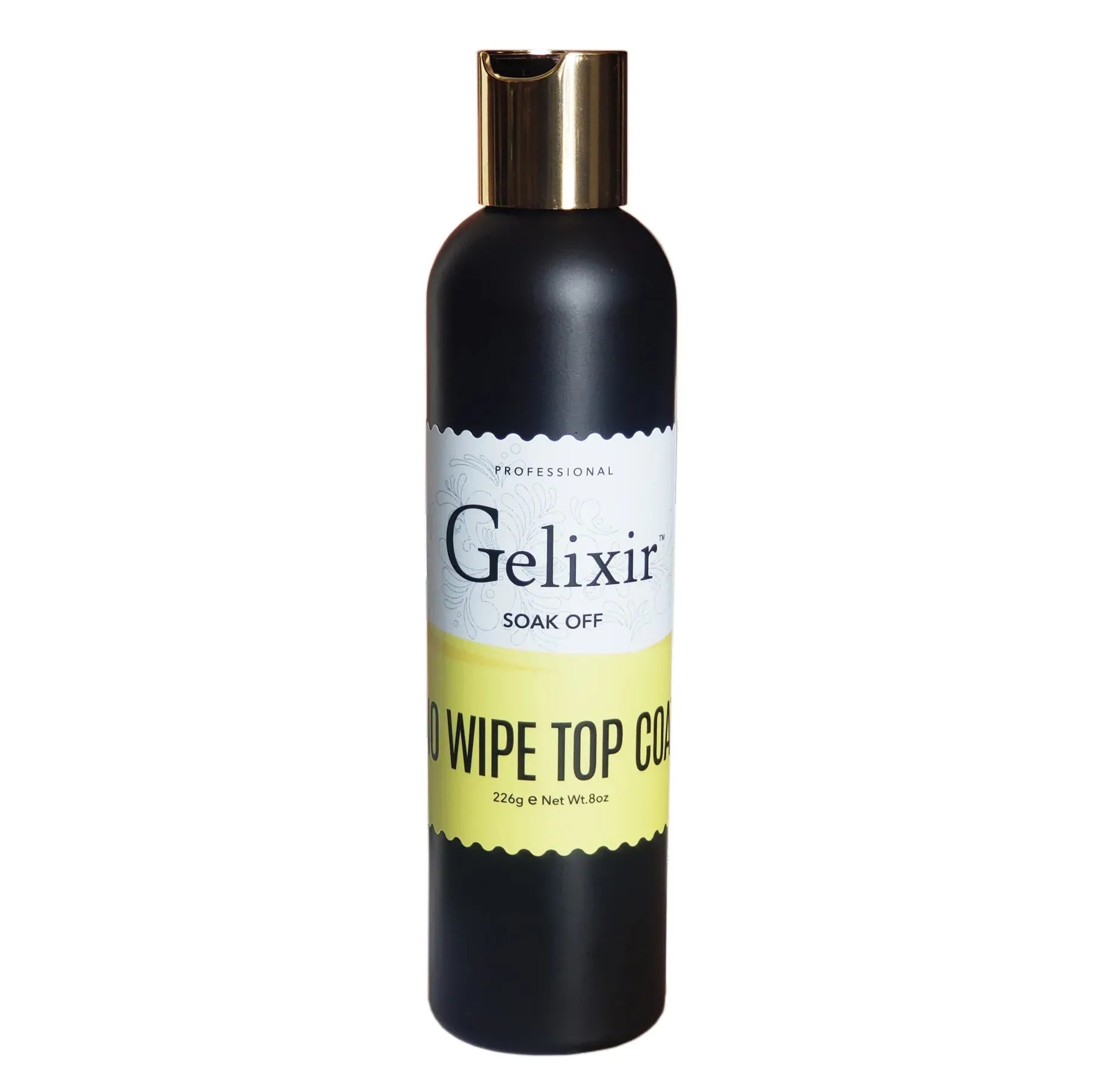 GELIXIR No Wipe (No Cleanse) Gel Top Coat Refill 8oz
