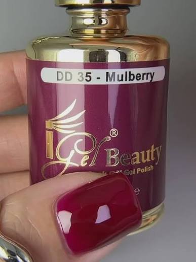 iGel Matching Duo Gel Polish 0.5oz - #035 Mulberry