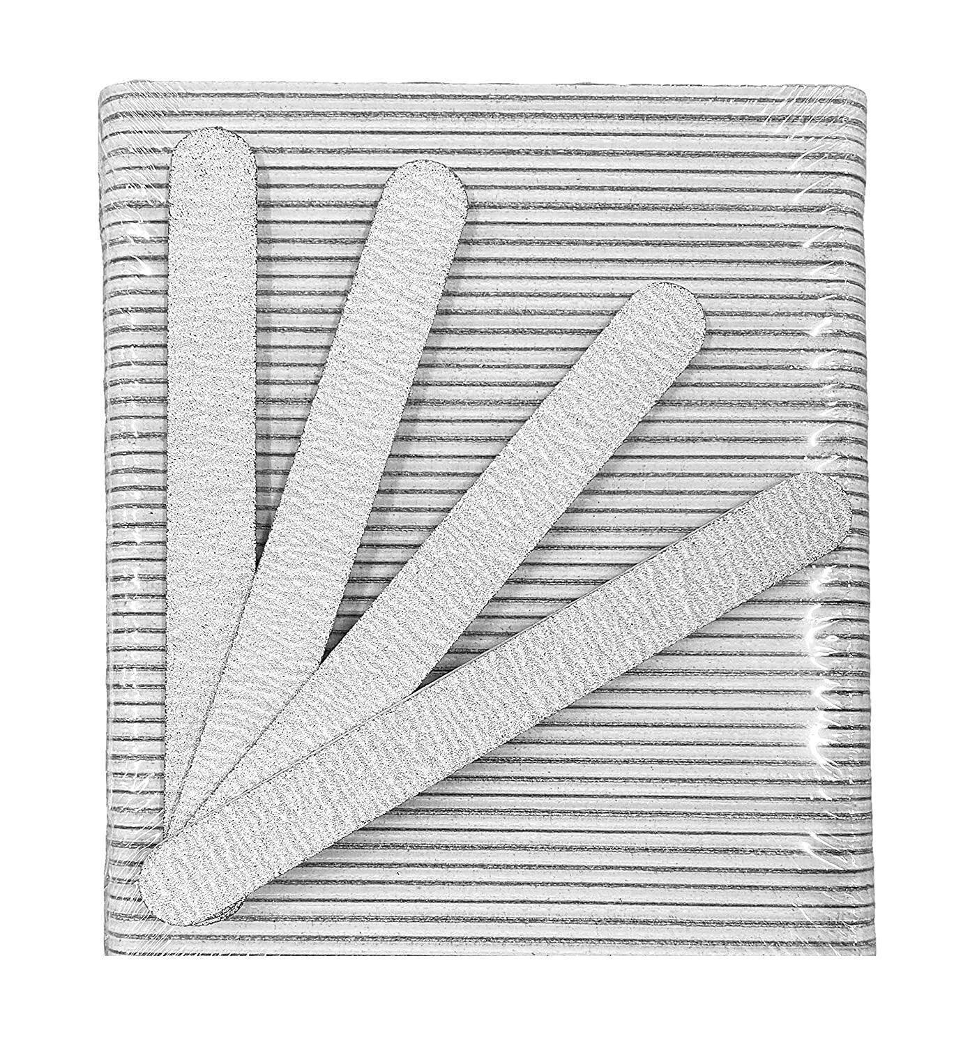NAIL FILES - REGULAR ZEBRA - 100/100 - 50 ct - TTT Nails Supply