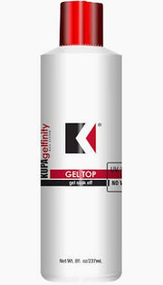Kupa Gelfinity No Wipe Gel Top Coat Refill 8oz