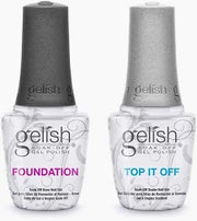 Gelish Soak-Off Gel Polish Base & Top Duo (Foundation & Top It Off)